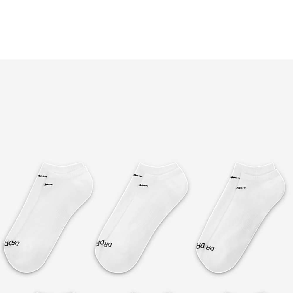 NIKE Training No-Show Socks (3 Pairs)
Nike Everyday Plus Cushion
NWT - Picture 5 of 5